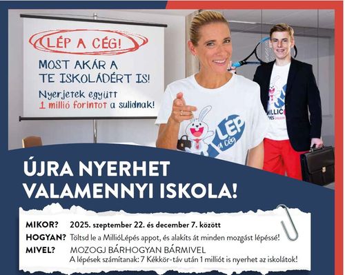 Millió lépés az iskoládért